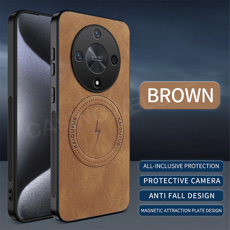 เคสโทรศัพท์ Honor X9b X9C สมาร์ท X9d 4G 5G 2025 เคสโทรศัพท์แม่เหล็กกันกระแทกสีสันป้องกันปกหลัง