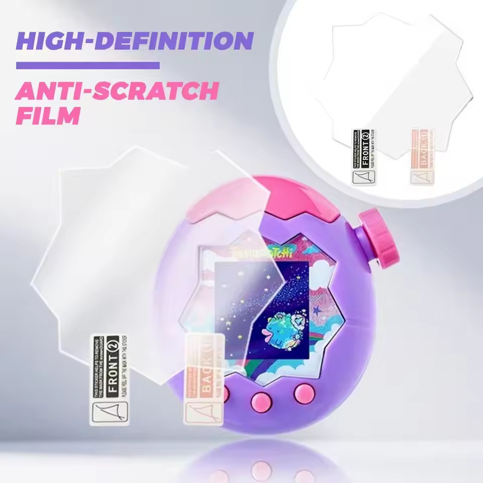 Tamagotchi Paradise สัตว์เลี้ยงอิเล็กทรอนิกส์ของเล่นเกมหน้าจอ TPU ป้องกันฟิล์มนุ่มสําหรับ HD ฝาครอบป้องกันแผงป้องกันรอยขีดข่วน