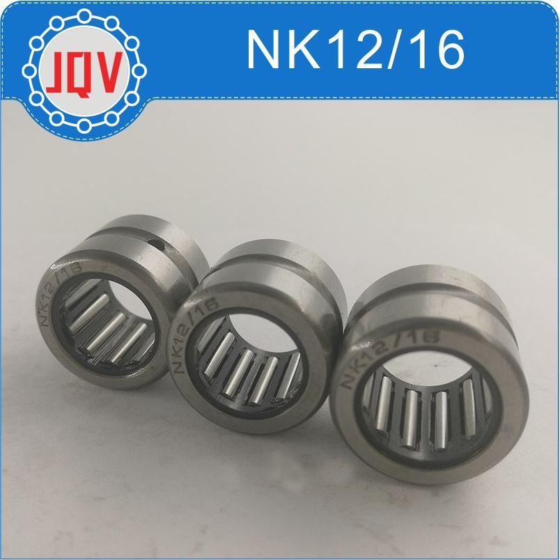 แบริ่งลูกกลิ้งเข็ม, NK12/16, NK12/12, NK10/16, แบริ่งเครื่องมือเครื่องจักรเหล็กหนาป้องกันสนิม JKAF