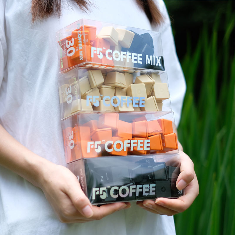 2025 สินค้าใหม่ F5 Coffee Super Instant Freeze-Dried Freeze-Dried Black Coffee 0 เพิ่มซูโครส 0 ไขมัน