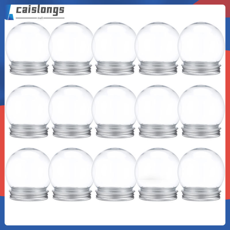 Round Candy Jar Snow Goble Craft Globe อะไหล่ลูกโลกสําหรับผู้ใหญ่ที่แตกไม่ได้