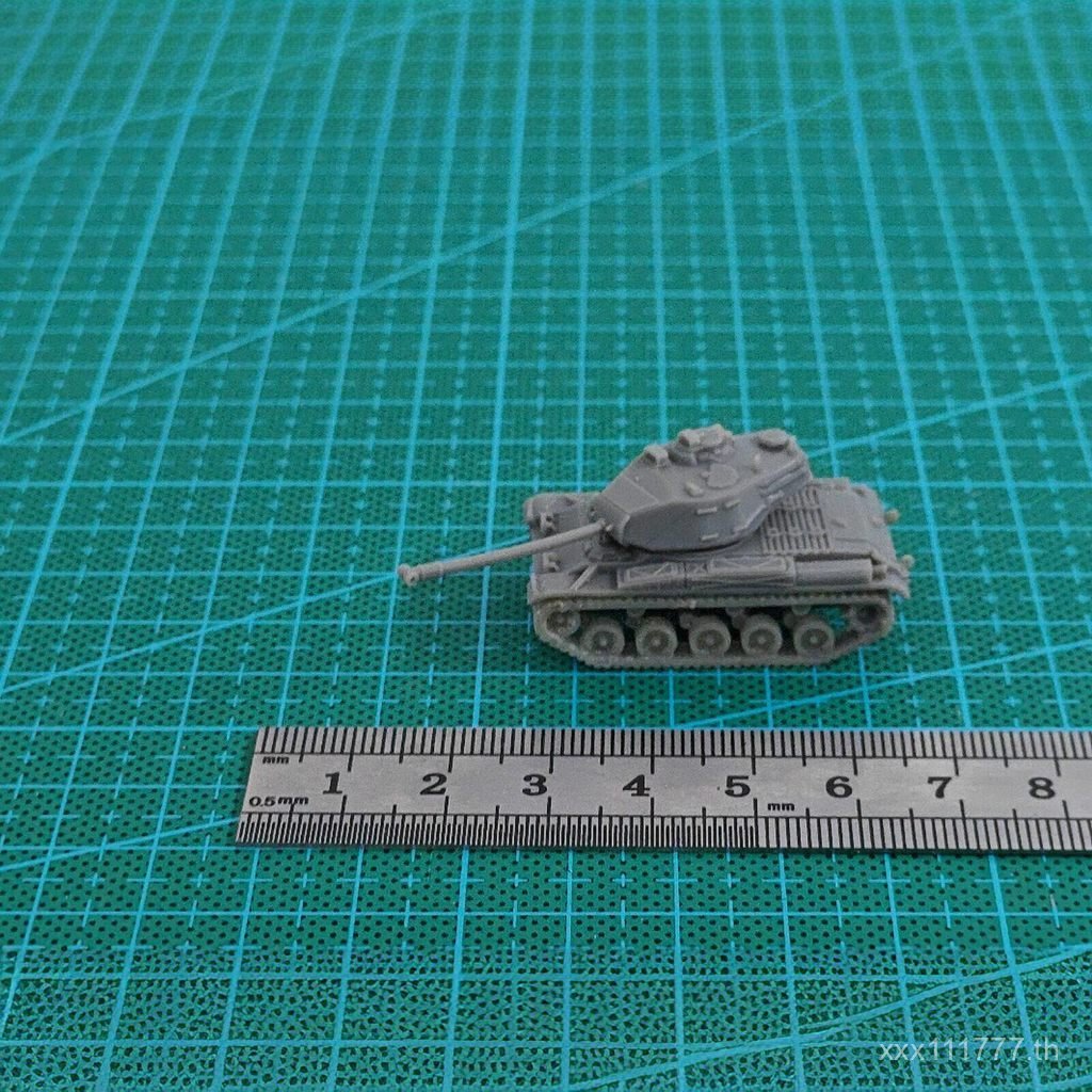 3D Printing 1/144 Scale M41 Bulldog Tank Scale รุ่น QQFX