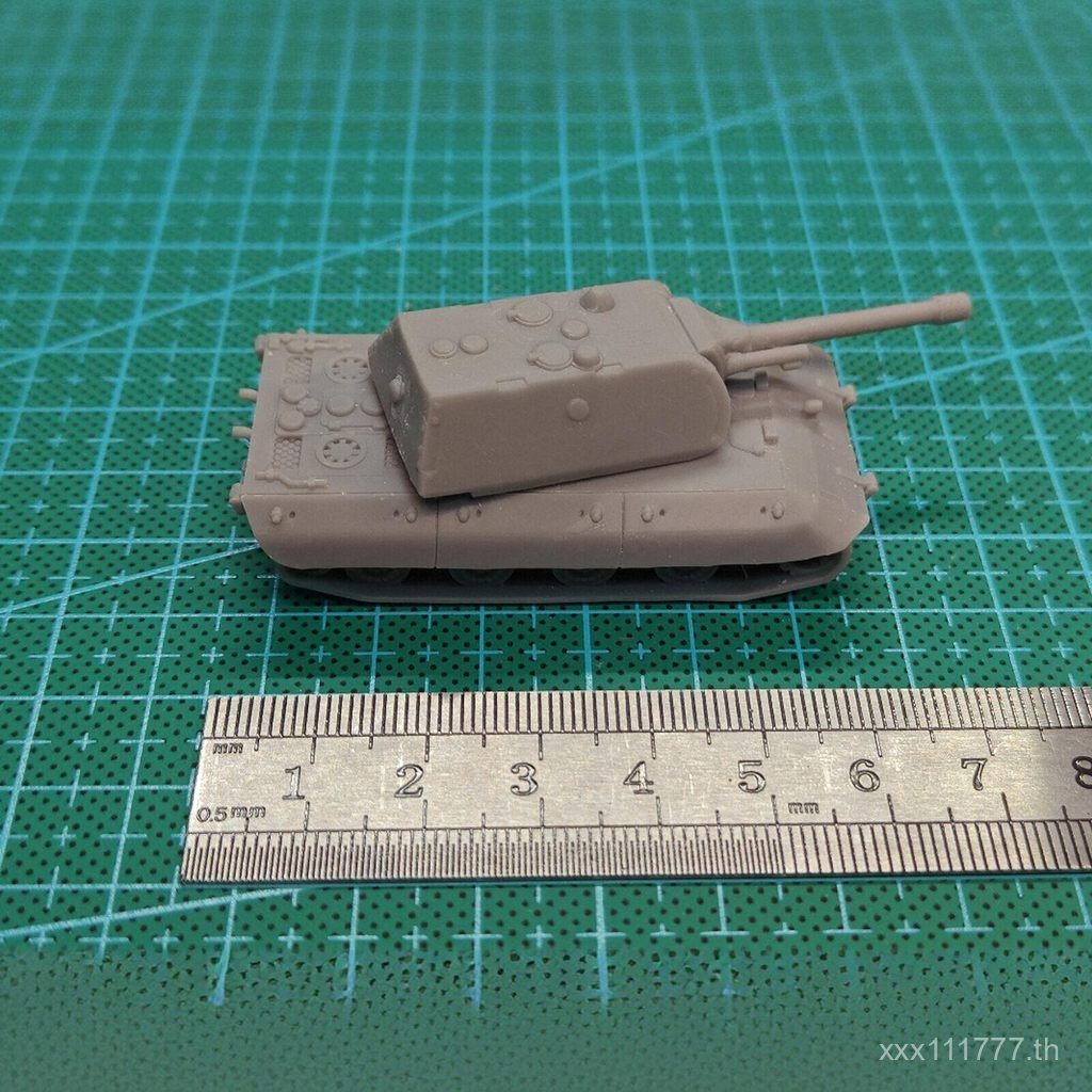 3D Printing 1/144 Scale E100 Tank Scale รุ่น 3RZP
