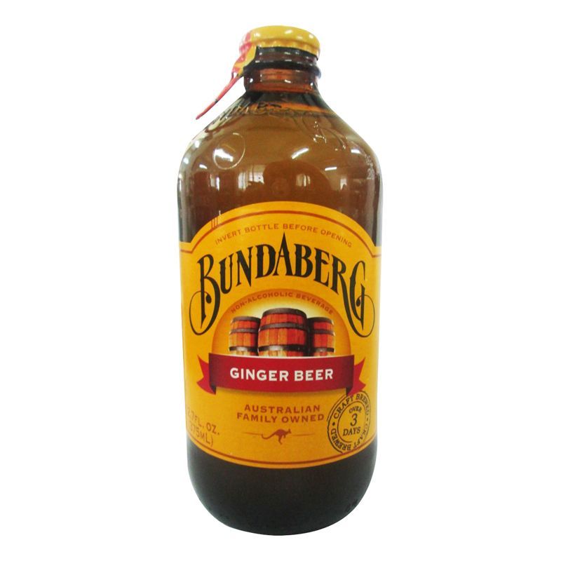 บันดาเบิร์กเครื่องดื่มน้ำขิง 375มล. Bundaberg Ginger Beer 375ml. [หมายเลขบาร์โค้ด 0000093238946 ]