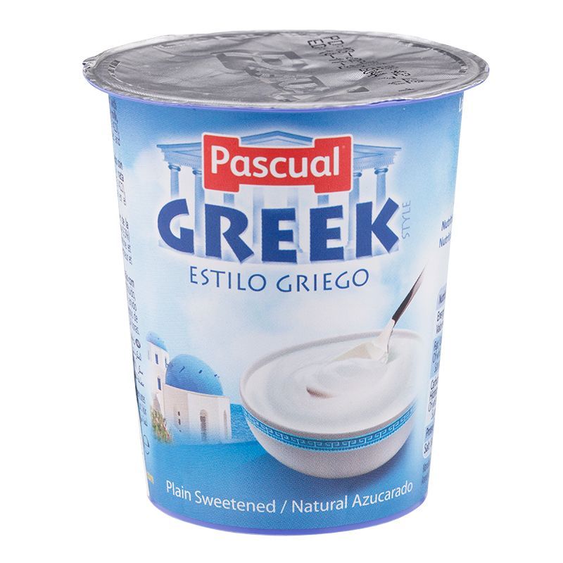 พาสควาลขนมหวานกรีกสไตล์รสธรรมชาติแช่เย็น 125กรัม Pascual Greek  Plain 125g [หมายเลขบาร์โค้ด 8410128120979 ]
