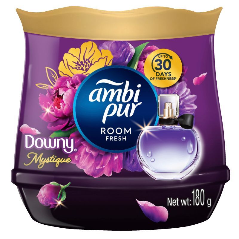แอมบิเพอร์เจลเฟรชผลิตภัณฑ์ปรับอากาศกลิ่นดาวน์นี่มิสทีค 180ก Ambipur Gel DownyMystique 180g [4987176133458 ]