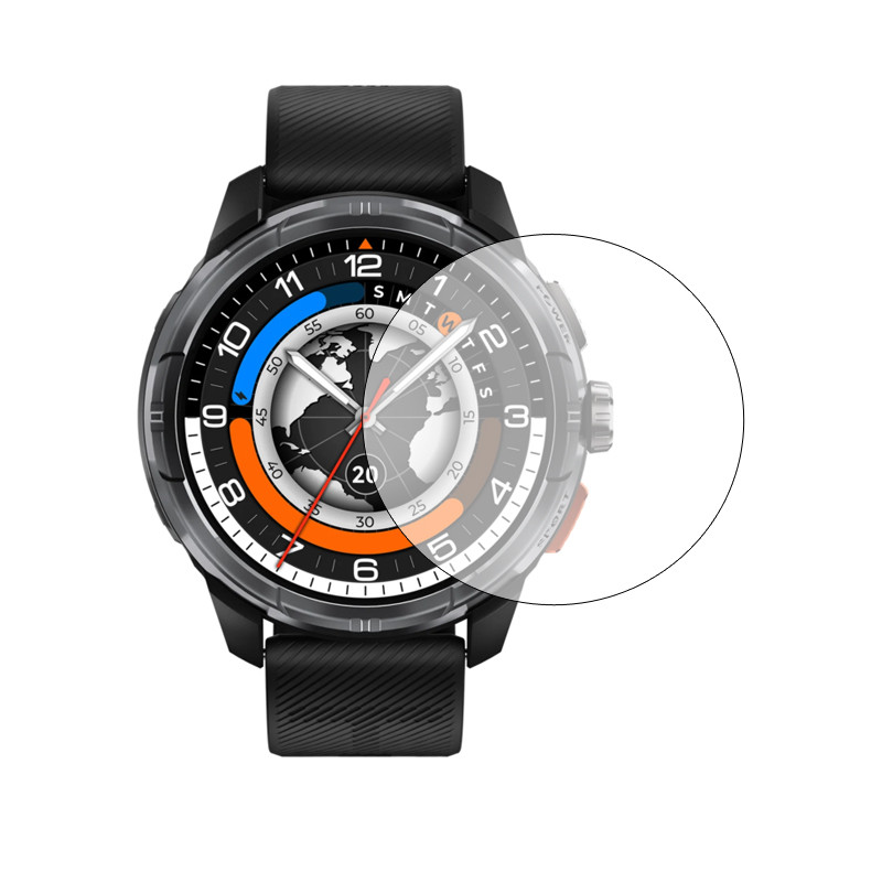 สําหรับ Haylou LS16 LS10 LS05S LS05 LS04 LS09A Lite Smartwatch Hard Glass ฟิล์มป้องกันป้องกันหน้าจอฝ