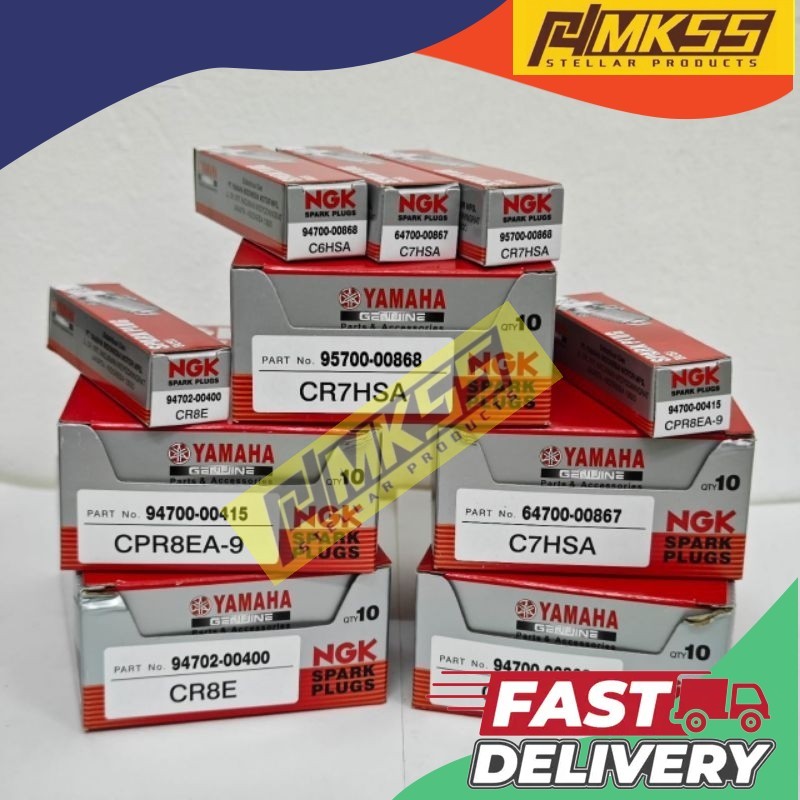YAMAHA SPARK PLUG C6HSA C7SHA CR8E CPR8EA-9