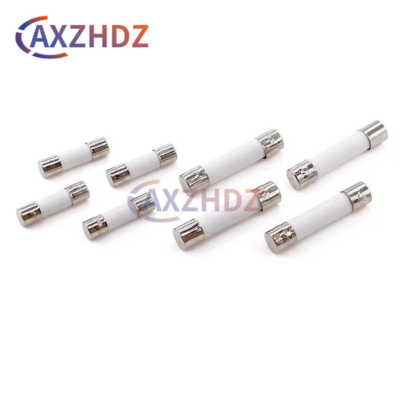 10PCS 5*20 มม.6*30 มม.Fast Blow Tube ฟิวส์ 250V F1A 2A 3A 3.15A 4A 5A 6A 7A 8A 10A 15A 20A 25A 30A A