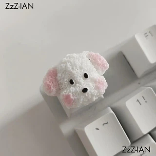 Star Keycap น่ารักโปร่งใส WSAD สําหรับคีย์บอร์ดเกมอุปกรณ์สํานักงาน ESC Key Caps ของขวัญ