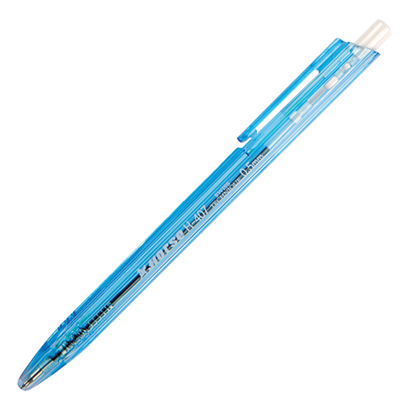 ปากกาลูกลื่น 0.7 มม. ตราม้า รุ่น H-300 หมึกสีน้ำเงิน (แพ็ค 50 ด้าม)