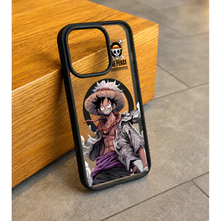 เคสแม่เหล็กกันกระแทก ลายลูฟี่ One Piece เท่ๆ สำหรับSamsungA06-A56/S22-S26 และ iPhone17,16,15,14,13,12,11ProMax