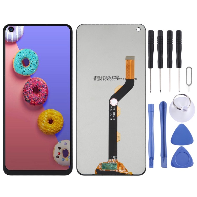 หน้าจอ TFT LCD ใหม่สําหรับ Infinix S5 / S5 Lite X652 X652B, X652C พร้อม Digitizer Full Assembly