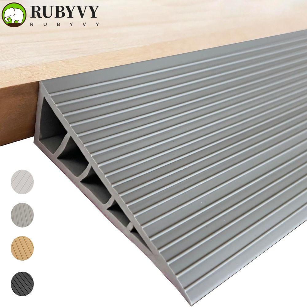 RUBYVY เศษเกณฑ์ลาด, พรมถึงกระเบื้อง Self กาวชั้นเปลี่ยนแถบ, Universal กันน้ํา PVC ทนต่อการสึกหรอรถเข็น Ramps ในครัวเรือน
