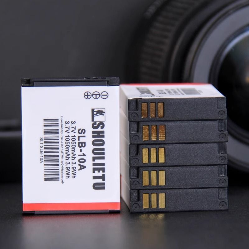 แบตเตอรี่กล้องดิจิตอล Samsung SLB-10A ES55 ES60 PL51 PL55 L110 WB550 WB500Y26627314