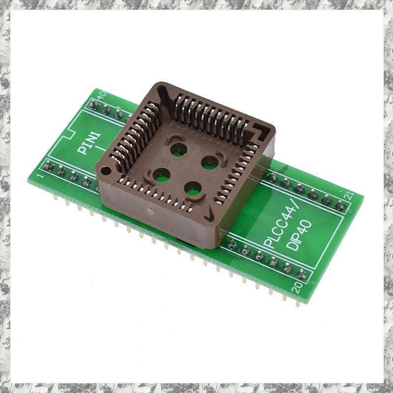 [DOK] PLC44 ถึง DIP40 USB Universal Programmer IC อะแดปเตอร์เครื่องทดสอบซ็อกเก็ตสําหรับ TL866CS TL86