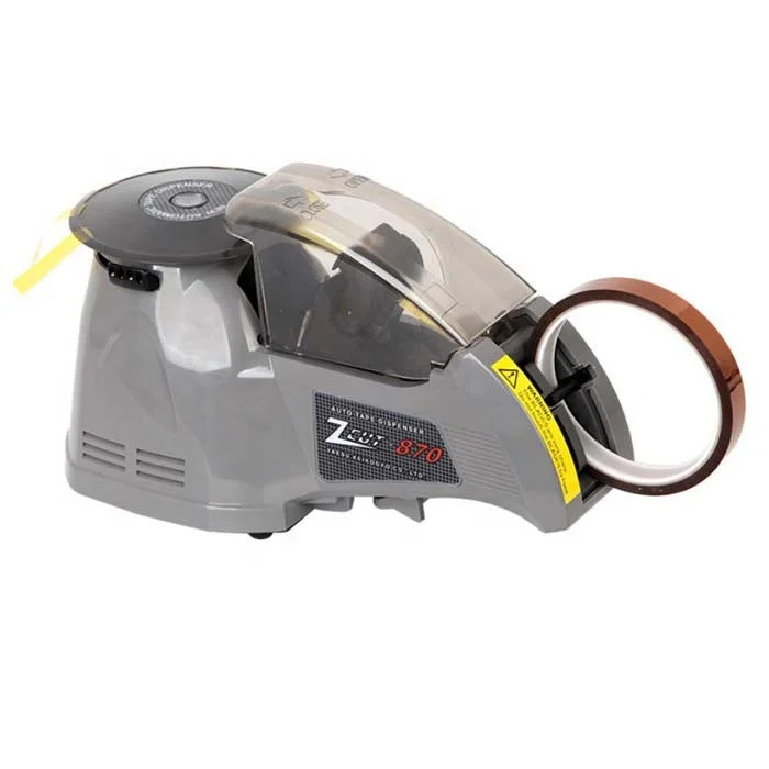 ของแท้ใหม่เอี่ยม 110V/220V ไฟฟ้าเทปกาวเครื่องตัด ZCUT-870 อัตโนมัติเทป Dispenser เทปเครื่องตัดเครื่อ