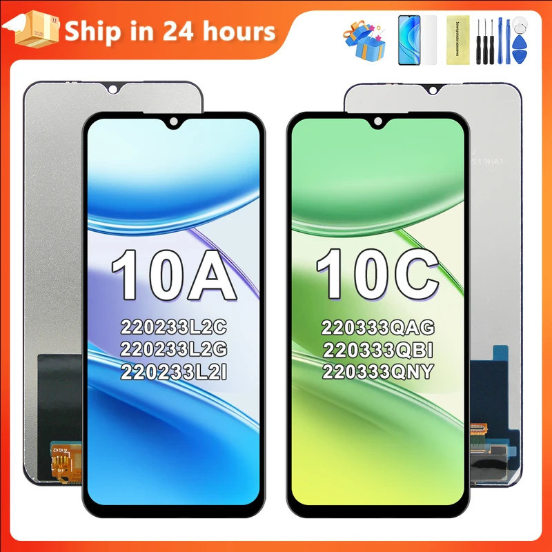 LCD สําหรับ Xiaomi Redmi 10A 10C 220333QAG 220333คิวนี่ 220233L2I 220233L2G  220333QBI LCD ,พร้อมจอแ