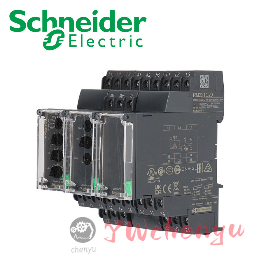 Schneider  รีเลย์ลำดับเฟส RM22TG20 RM22TR33 RM22LG11MR RM17TG00 RM17TG20  สินค้าแท้