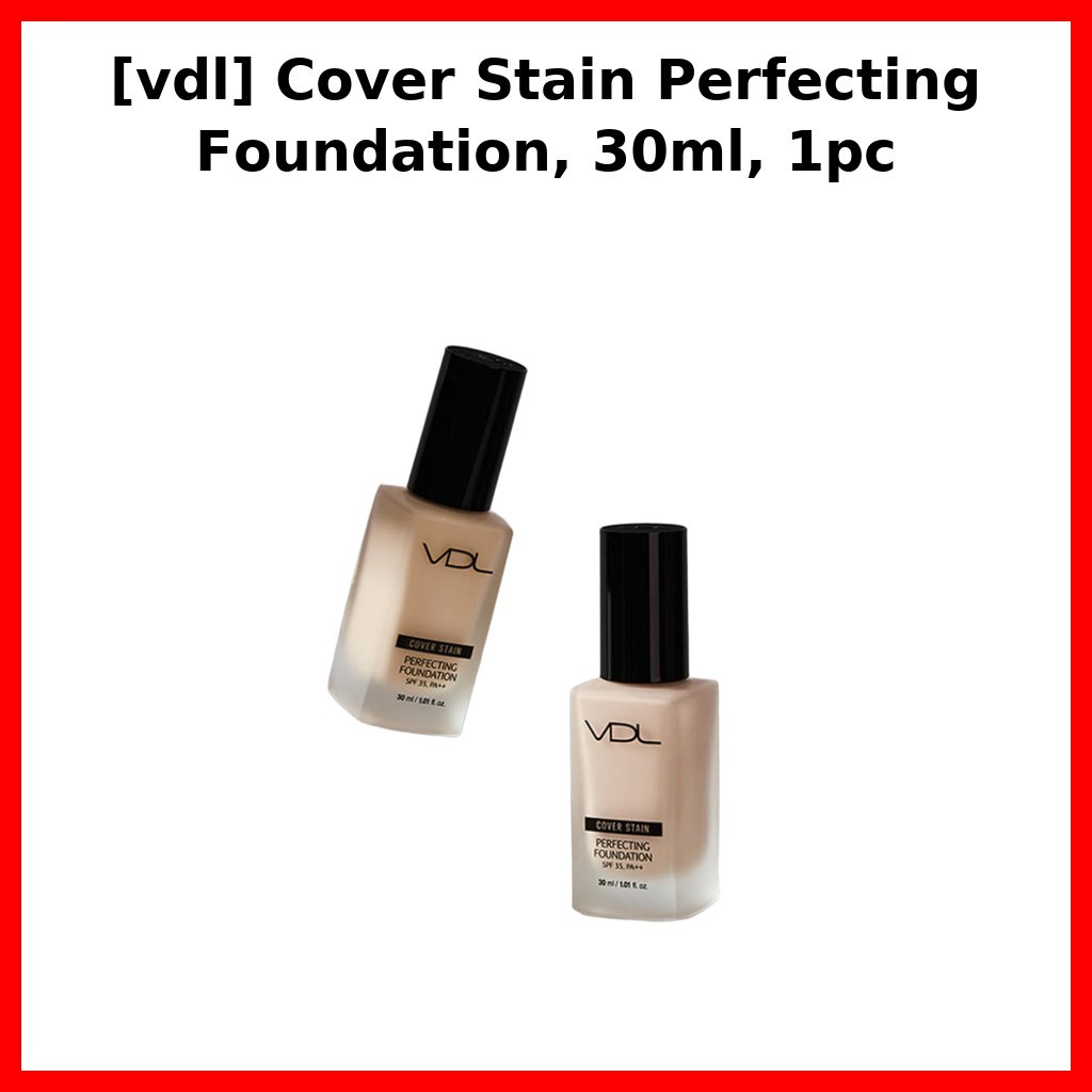 VDL Cover Stain Perfecting Foundation 30ml 1 ชิ้น / รองพื้นเกาหลี โดย Daonmarket
