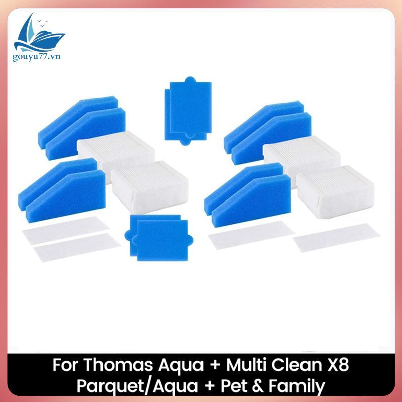 สําหรับ Aqua+ Multi Clean X8 Parquet, Aqua+ Pet& Family 4Set 787241 ตัวกรองทําความสะอาดอุปกรณ์เสริมส