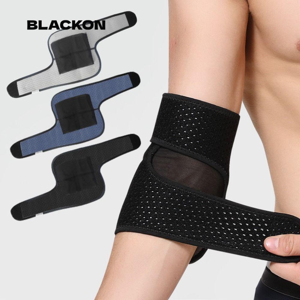 BLACKON Elbow Pads Spring Elbow Brace Basketball Volleyball Breathable Arm Sleeve Pad