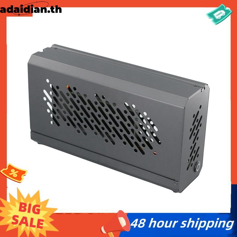 OCuP4GaN OCuLink GPU Dock Mini ภายนอก GPU Dock พร้อมแชสซี PCIE 4.0 X4 NVME M.2 / OCulink EGPU อะแดปเ