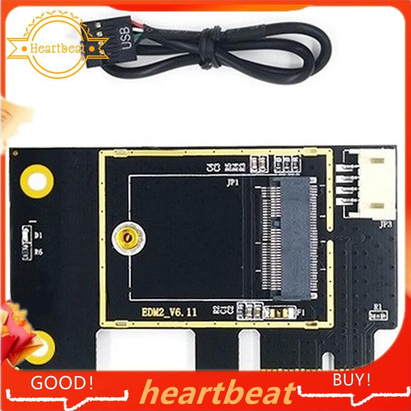 NGFF M.2 ถึง PCIE การ์ดเครือข่ายไร้สายอะแดปเตอร์การ์ดรองรับ 7260 8265 1650 1675X AX200 AX210 การ์ดเค