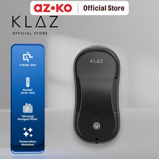 AZKO Klaz Pembersih Jendela Robotik WR1 - Hitam Robot Pembersih Kaca Window Cleaner Otomatis