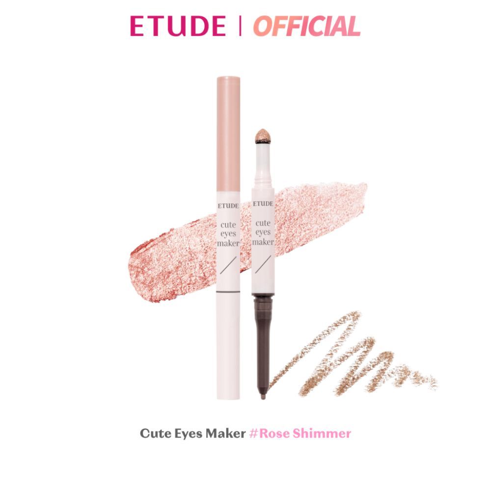 ETUDE Cute Eyes Maker อีทูดี้ ดินสอเขียนขอบตาวิ้งค์