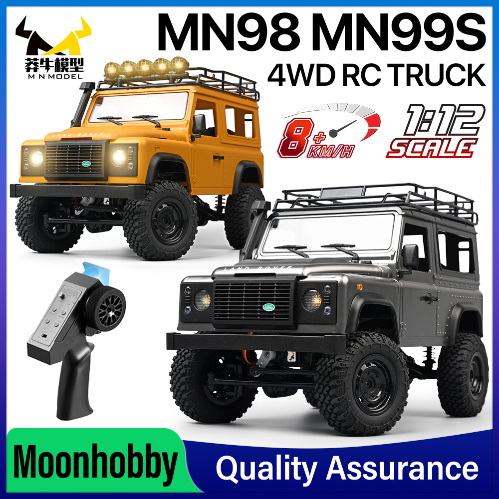 MN รุ่น RC รถบรรทุก MN99S MN98 1:12 4WD 2.4GHz 8 กม./ชม.รถออฟโรดสําหรับเด็กและผู้ใหญ่ของขวัญ