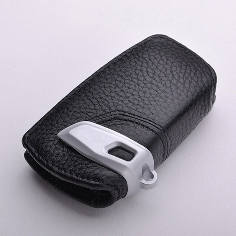 เคสกุญแจหนังแท้สําหรับ BMW F10 F30 F20 สําหรับ bmw X3 X4 X5 X6 เคสกุญแจสําหรับ Bmw Key Case holder