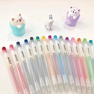 ของแท้ 100% ปากกาเจล MUJI และไส้ปากกาเจลมูจิ แบบกด ขนาดหัว 0.5 MM แยกแท่ง