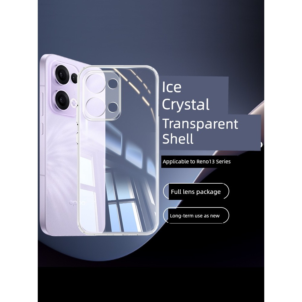 เคสออปโป้a18 เคสoppo a18 เหมาะสําหรับ OPPOReno13 เคสโทรศัพท์ Reno16/14Pro โปร่งใส Reon15 รวมทุกอย่าง