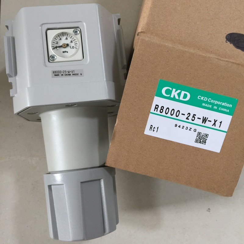 พร้อมส่ง CKD วาล์วหมุนเวียนแรงดัน R8000-25-W-T6 T8 R8000-25-W-X1 ของแท้ใหม่เอี่ยม