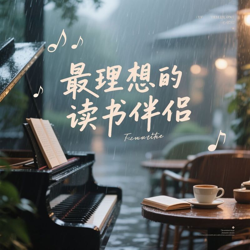 เพลงแสงคลาสสิก Cafe Ambient Sound สบาย Rainy Day เปียโนเพลงอ่าน Soothing Relax Music cd Disc 7.14t
