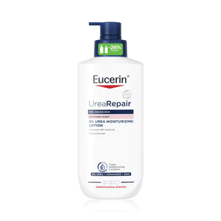 Eucerin Urearepair Soothing Scent 5% Urea Moisturizing Lotion 400ml โลชั่นบำรุงผิวกาย สำหรับผิวแห้ง.