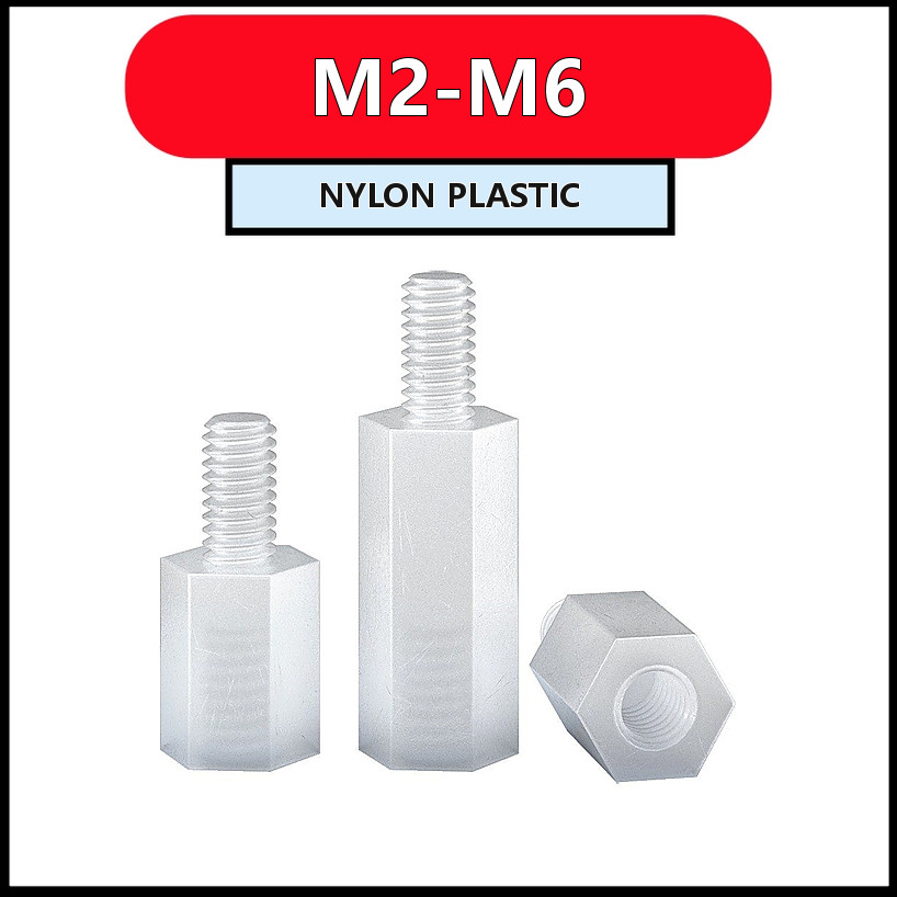 ไนลอน M2-M6 แข็งแรง (10-50pcs) L5-50mm [FKY-M1]