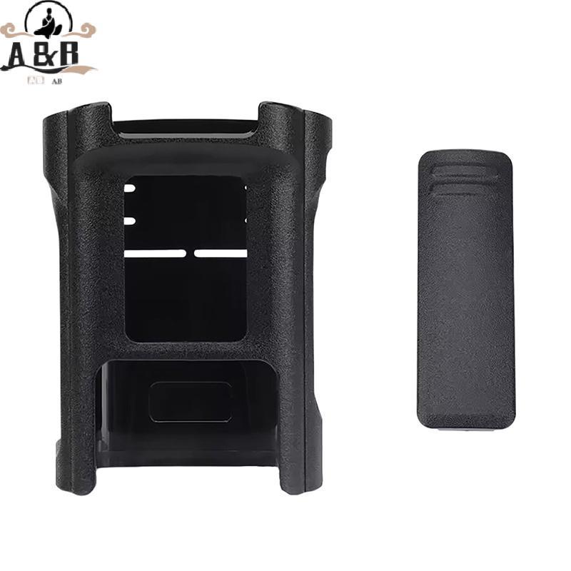[A&B] สําหรับ DM32 วิทยุแฮมสองทาง Oril UV-32 DM-32 Walkie Talkie เข็มขัดคลิป Hoster กรณี UV32 เข็มขั