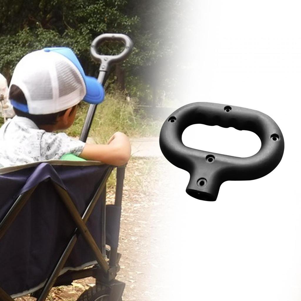 [Qklmdt] Wagon Cart Push Handle Replacement Part for Beach Shopping Cart Camping Wagon