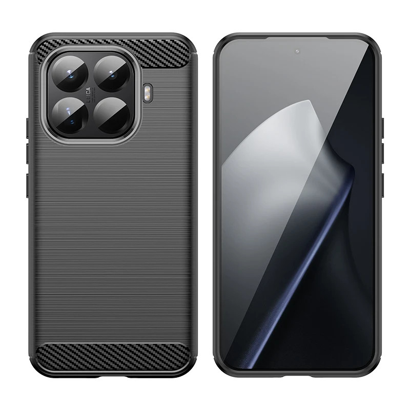 CASE XIAOMI MI 14 / 14 PRO / 14T / 14T PRO / MI 15 / 15 PRO / 15T / 15T PRO / 15 ULTRA SILICONE CARB