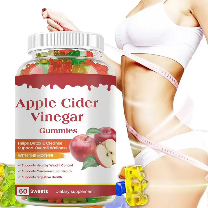 ที่โดดเด่น Easy Control น้ําส้มสายชูหมักของ Apple Gummies น้ําส้มสายชูหมักของ Apple Gummies Home Goo
