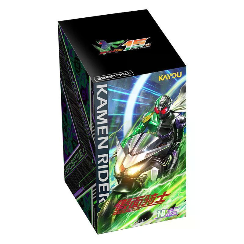 [ทั้งกล่อง 12 แพ็ค] Kamen Rider Card Heroes Absolute Double Rider 15th Anniversary Gift Box Battle C