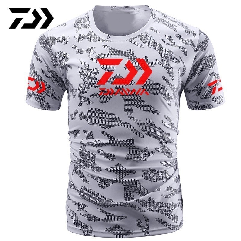 ขายร้อนระบายอากาศสบายแห้งเร็วป้องกันแสงแดด2026ใหม่ผู้ชายตกปลาเสื้อยืดกีฬากลางแจ้งแขนสั้นด้านบน
