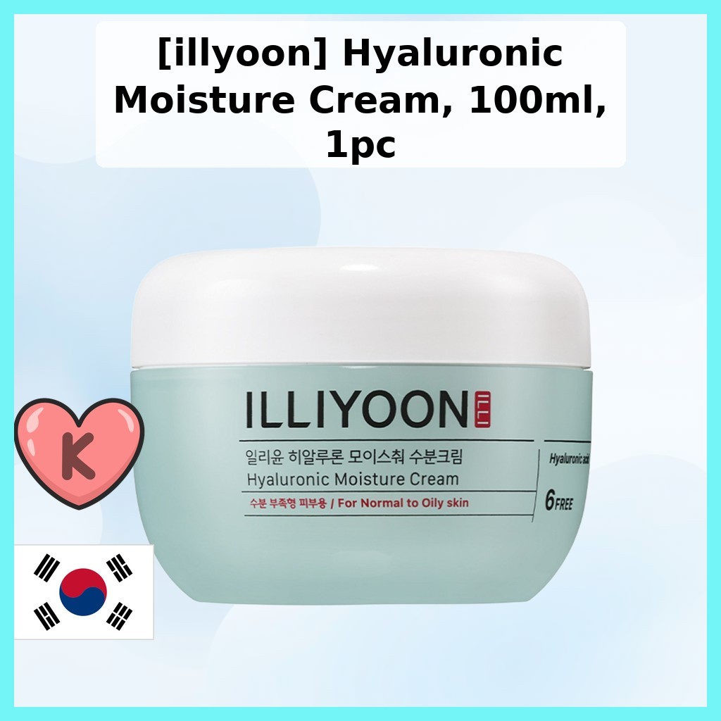 [illyoon] Hyaluronic Moisture Cream, 100ml, 1pc / Korean Moisture Cream / Intense Hydration by kidsa