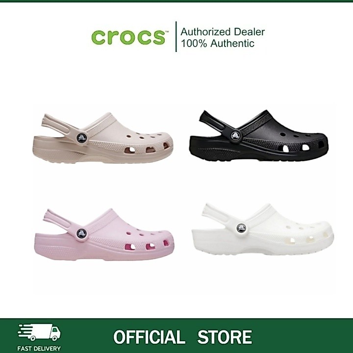 [ขายดีทั่วประเทศ]CROCS รองเท้าลำลองผู้ใหญ่ UNISEX CLASSIC CLOG รองเท้าแตะผู้ชายผู้หญิงรองเท้าแตะแฟชั่น