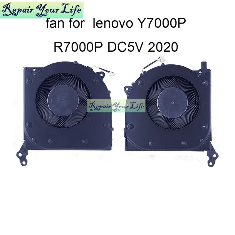 แล็ปท็อป CPU GPU พัดลมระบายความร้อนสําหรับ Lenovo Legion 5 Y7000P R7000P R7000 Y7000 Y550 Y550-15E 2