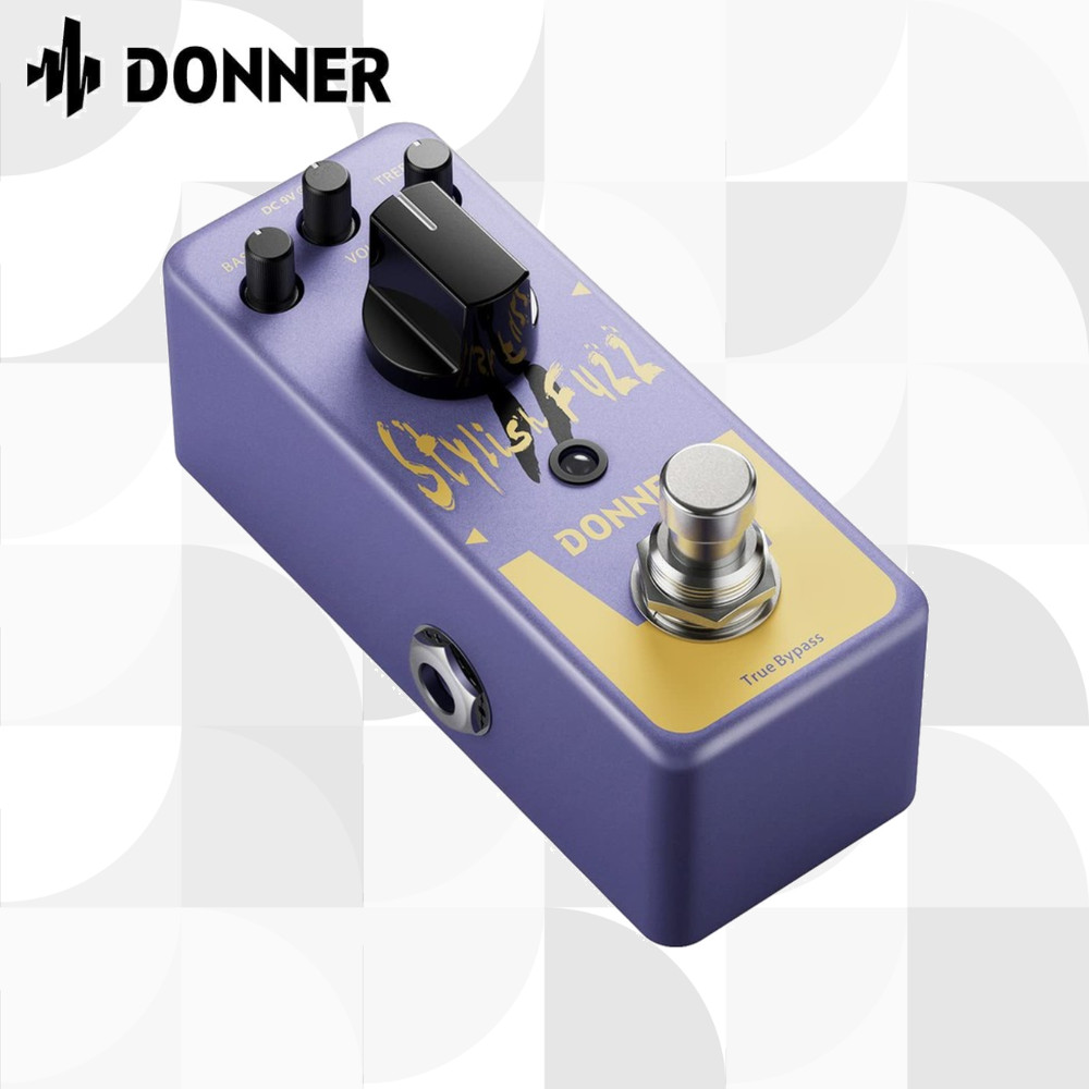 DONNER Stylish Fuzz II Fuzz Guitar Effects Pedal เอฟเฟกต์กีตาร์【ส่งตรงจากญี่ปุ่น】