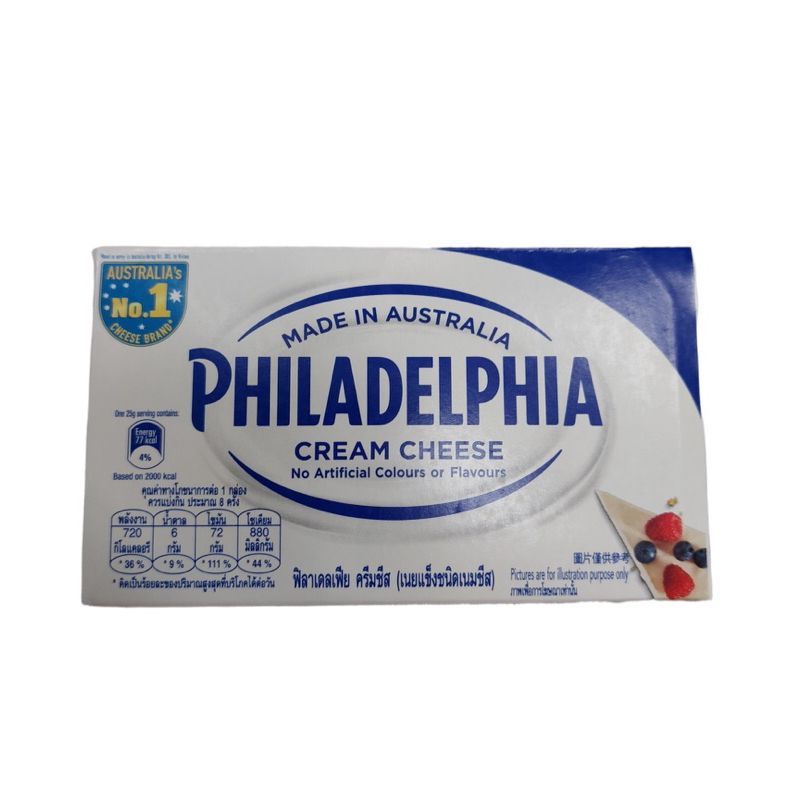 ฟิลาเดลเฟีย ครีมชีส Philadelphia Cream Cheese 250g.