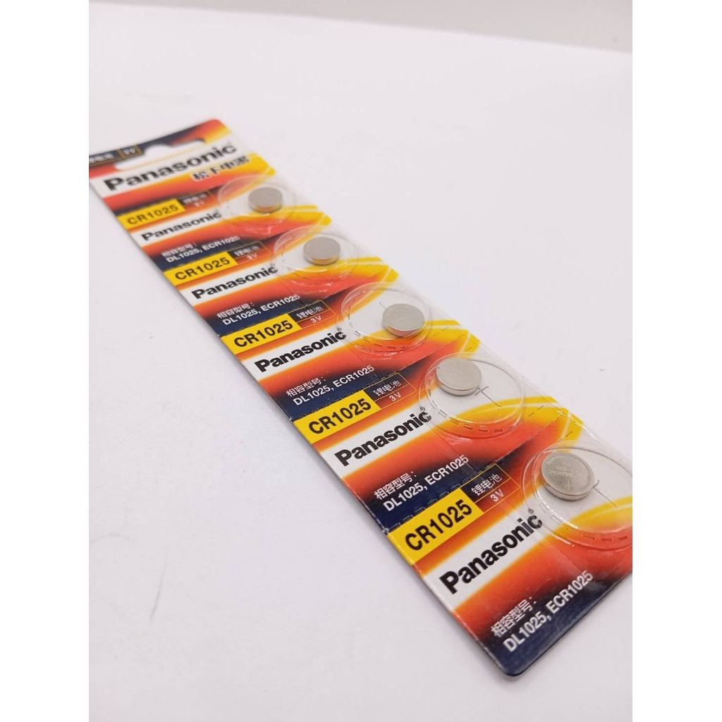 ดีทน ร้านในกทม CR1025 ถ่านกระดุมลิเธียม (Lithium Coin Cell Battery) ขนาดเล็ก แรงดัน 3V (โวลต์) (ราคา